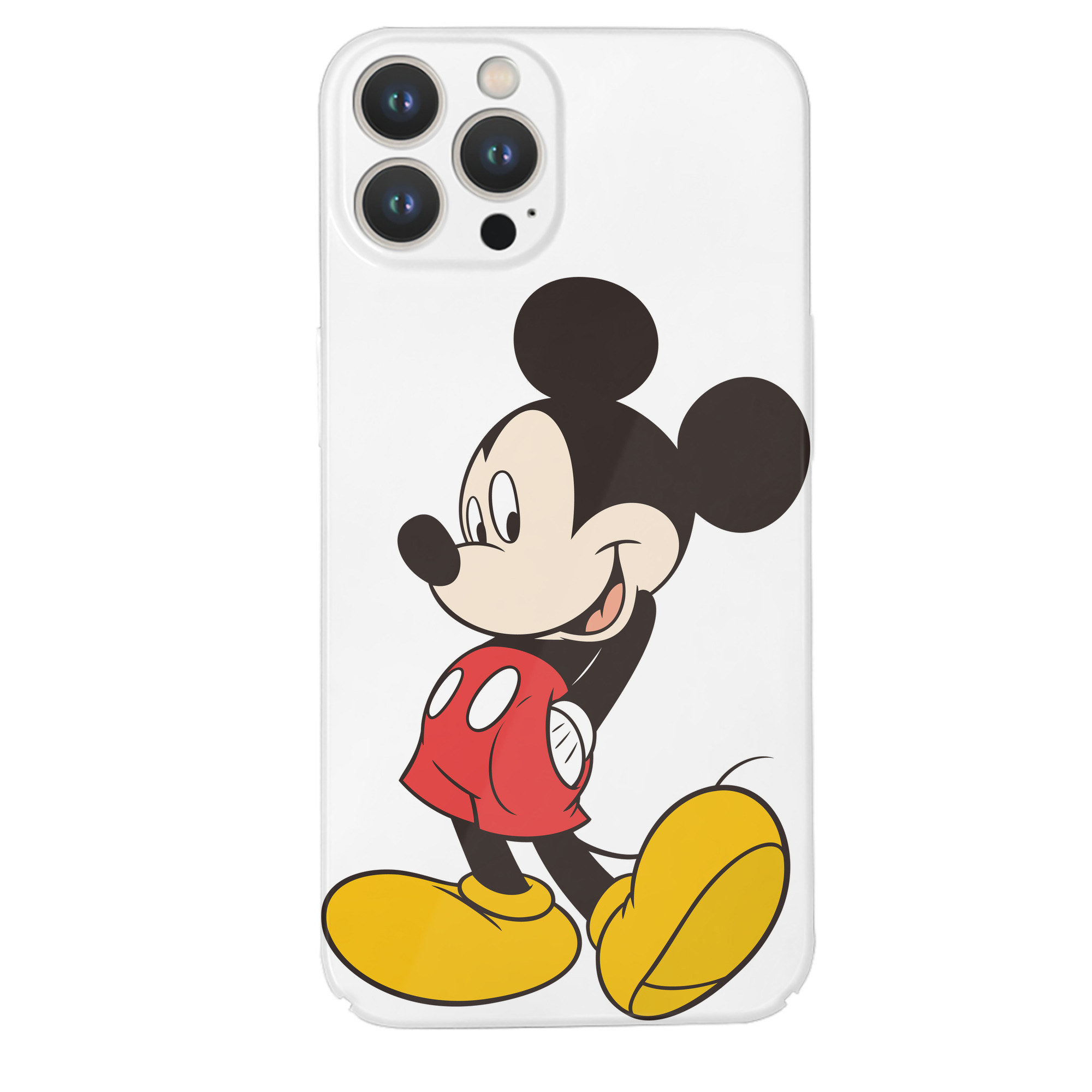 （画像用） ミッキーマウス Mickey Mouse 【iPhone 14シリーズ対応】ハードケース